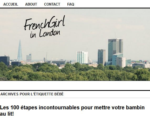 Les conseils de French Girl In London